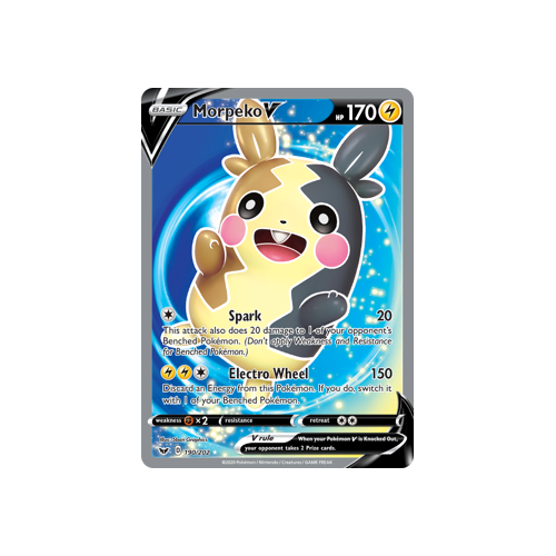 Morpeko V (190/202) Full Art Sword & Shield