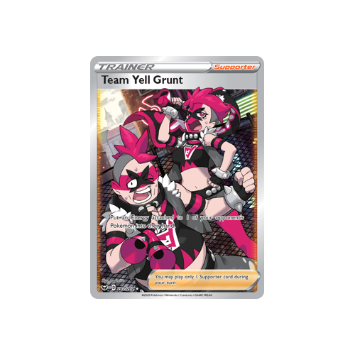 Team Yell Grunt (202/202) Full Art Sword & Shield