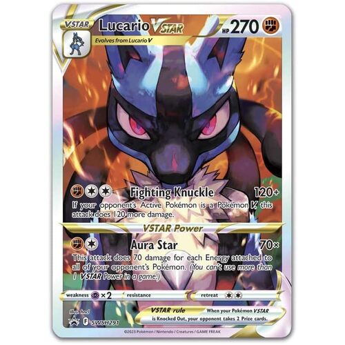 Lucario Vstar - SWSH291 Promo