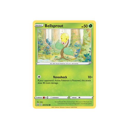 Bellsprout 1/163 Common Battle Styles