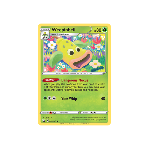 Weepinbell 2/163 Uncommon Battle Styles