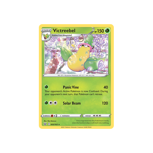 Victreebel 3/163 Rare Battle Styles