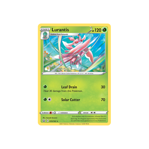 Lurantis 15/163 Rare Battle Styles