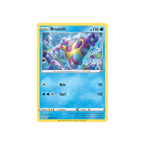 Bruxish 43/163 Uncommon Battle Styles