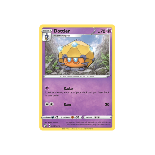 Dottler 64/163 Uncommon Battle Styles