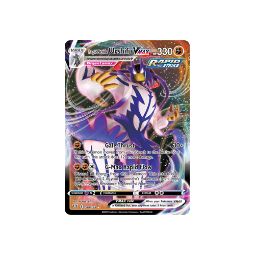 Rapid Strike Urshifu VMAX 88/163 Ultra Rare Battle Styles