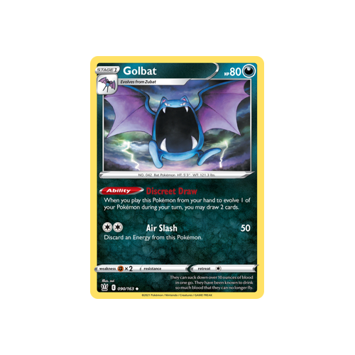 Golbat 90/163 Uncommon Battle Styles