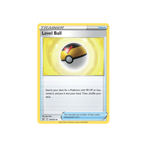 Level Ball 129/163 Uncommon Battle Styles