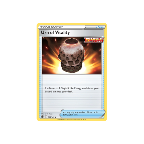 Urn of Vitality 139/163 Uncommon Battle Styles