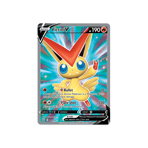 Victini V 144/163 Full Art Ultra Rare Battle Styles