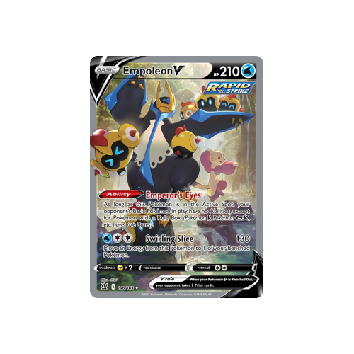 Empoleon V 146/163 Full Art Ultra Rare Battle Styles