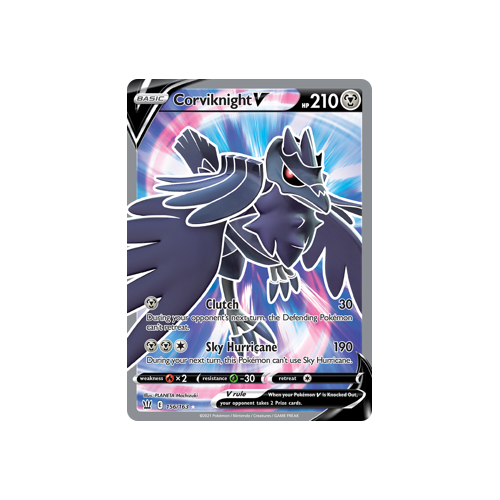 Corviknight V 156/163 Full Art Ultra Rare Battle Styles