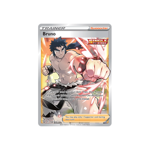 Bruno 158/163 Full Art Ultra Rare Battle Styles