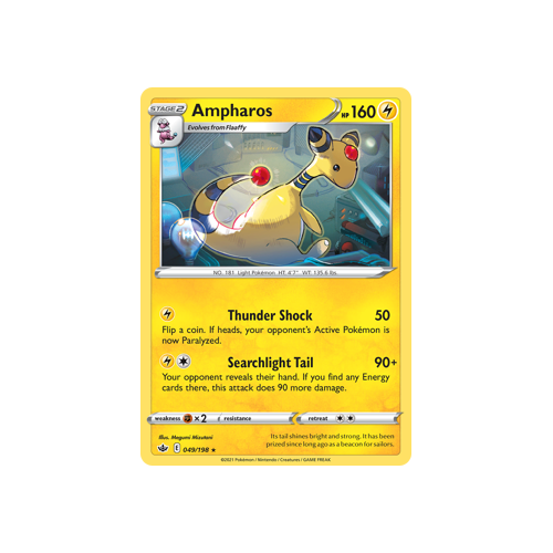 Ampharos 049/198 Rare Chilling Reign Singles