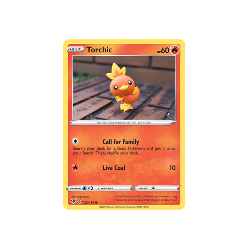 Torchic 022/189 Common