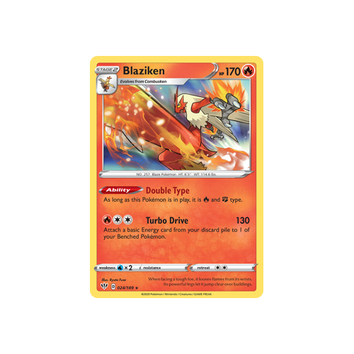 Blaziken 024/189 Holo Rare