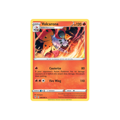 Volcarona 030/189 Rare