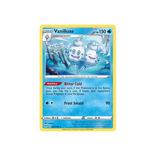 Vanilluxe 047/189 Rare