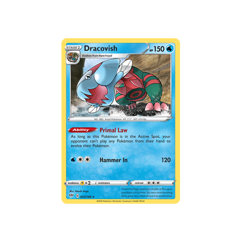 Dracovish 053/189 Holo Rare