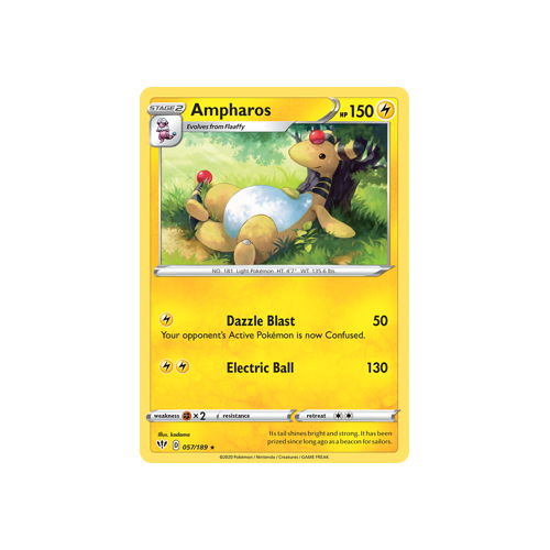 Ampharos 057/189 Rare