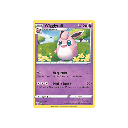 Wigglytuff 068/189 Rare