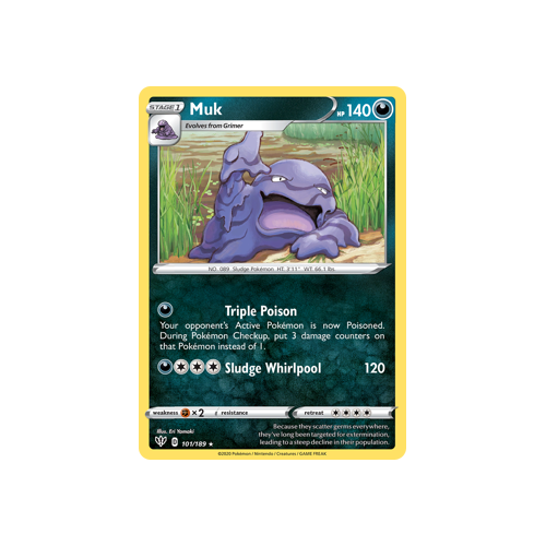 Muk 101/189 Rare