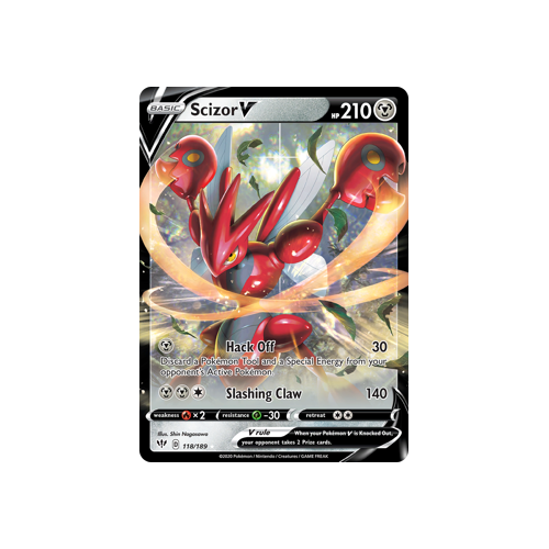 Scizor V 118/189 Ultra Rare