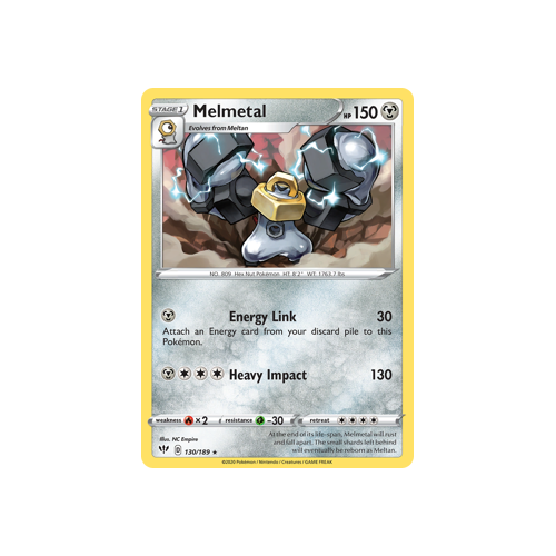 Melmetal 130/189 Rare