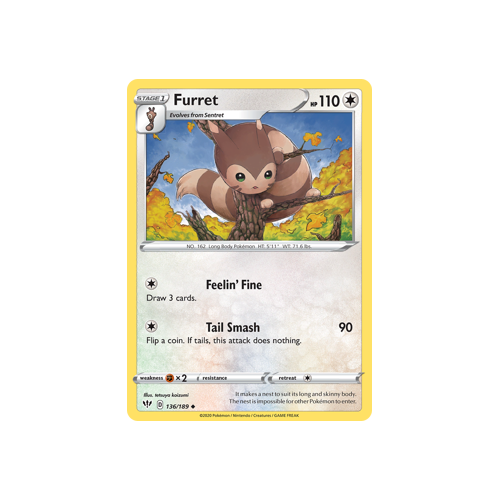 Furret 136/189 Uncommon