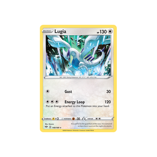 Lugia 140/189 Rare