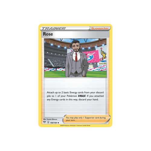 Rose 168/189 Uncommon