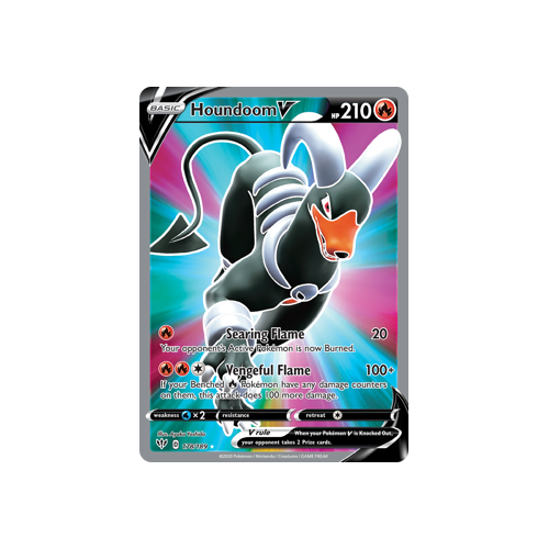 Houndoom V (Full Art) 178/189 Ultra Rare