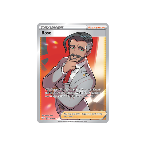Rose (Full Art) 189/189 Ultra Rare