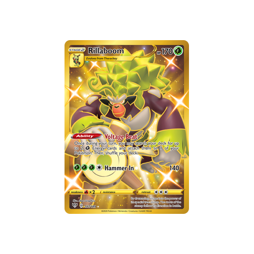 Rillaboom (Secret) 197/189 Secret Rare