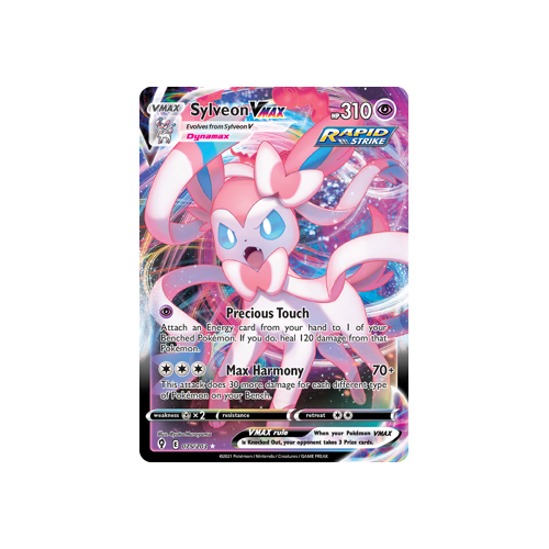 Sylveon VMAX 075/203 Ultra Rare  Evolving Skies Singles