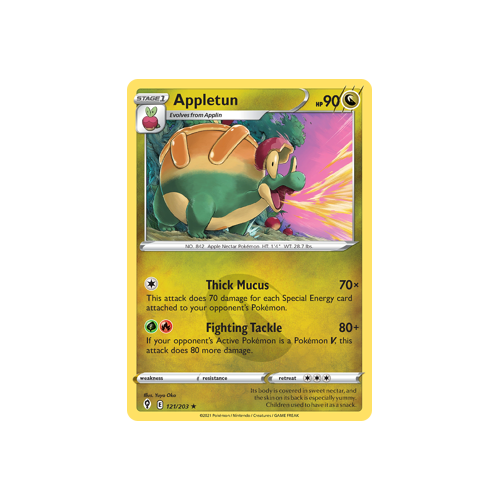 Appletun 121/203 Rare  Evolving Skies Singles