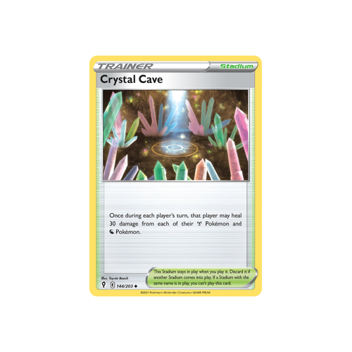 Crystal Cave 144/203 Uncommon  Evolving Skies Singles