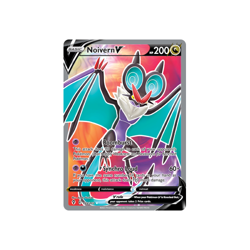 Noivern V (Full Art) 195/203 Ultra Rare  Evolving Skies Singles