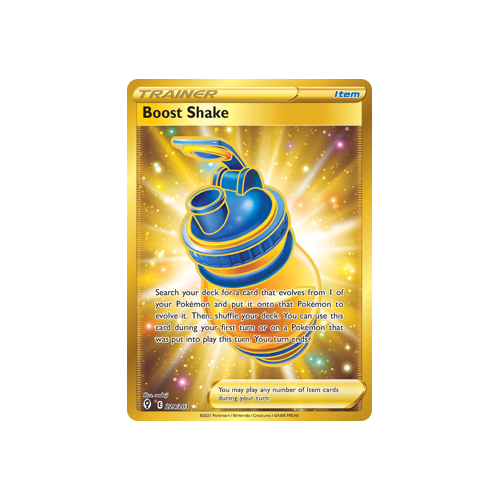 Boost Shake (Secret) 229/203 Secret Rare  Evolving Skies Singles