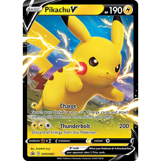 Pikachu V - SWSH061 - Promo