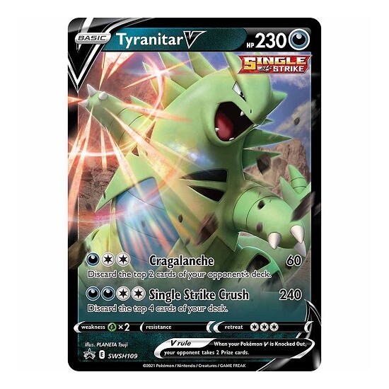 Tyranitar V - SWSH109 - Promo