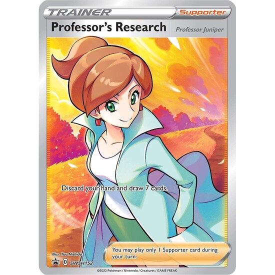 Professor's Research Professor Juniper - Full Art SWSH152 - Promo