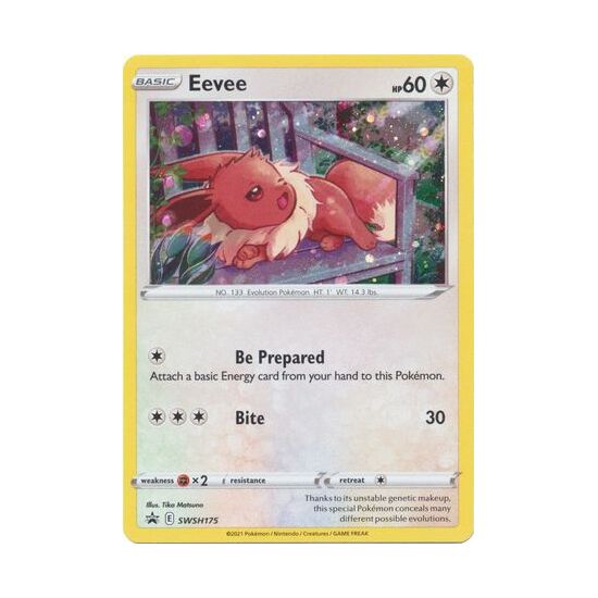 Eevee Holo Promo SWSH175 Ultra Rare