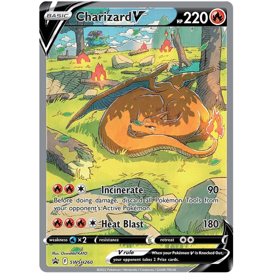 CHARIZARD V Promo SWSH260 Ultra Rare