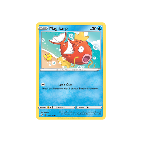 SWSH Rebel Clash   039/192   Magikarp   Common