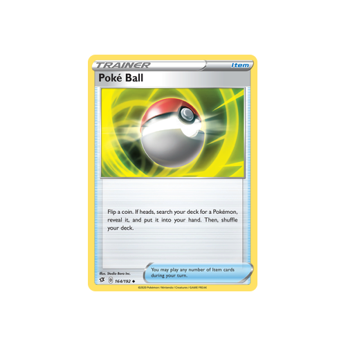 SWSH Rebel Clash   164/192   Poke Ball   Uncommon