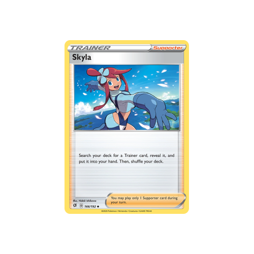 SWSH Rebel Clash   166/192   Skyla   Uncommon