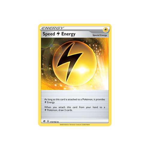 SWSH Rebel Clash   173/192   Speed L Energy   Uncommon