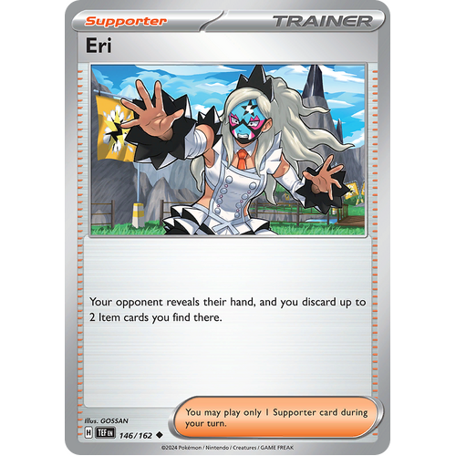 Eri 146/162 Uncommon Scarlet & Violet Temporal Forces Near Mint Pokemon Card