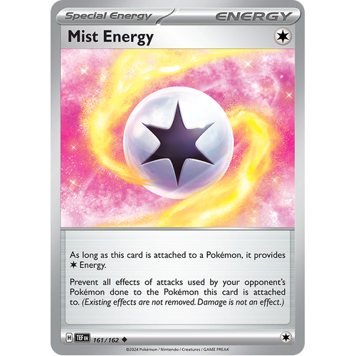 Mist Energy 161/162 Uncommon Scarlet & Violet Temporal Forces Near Mint Pokemon Card